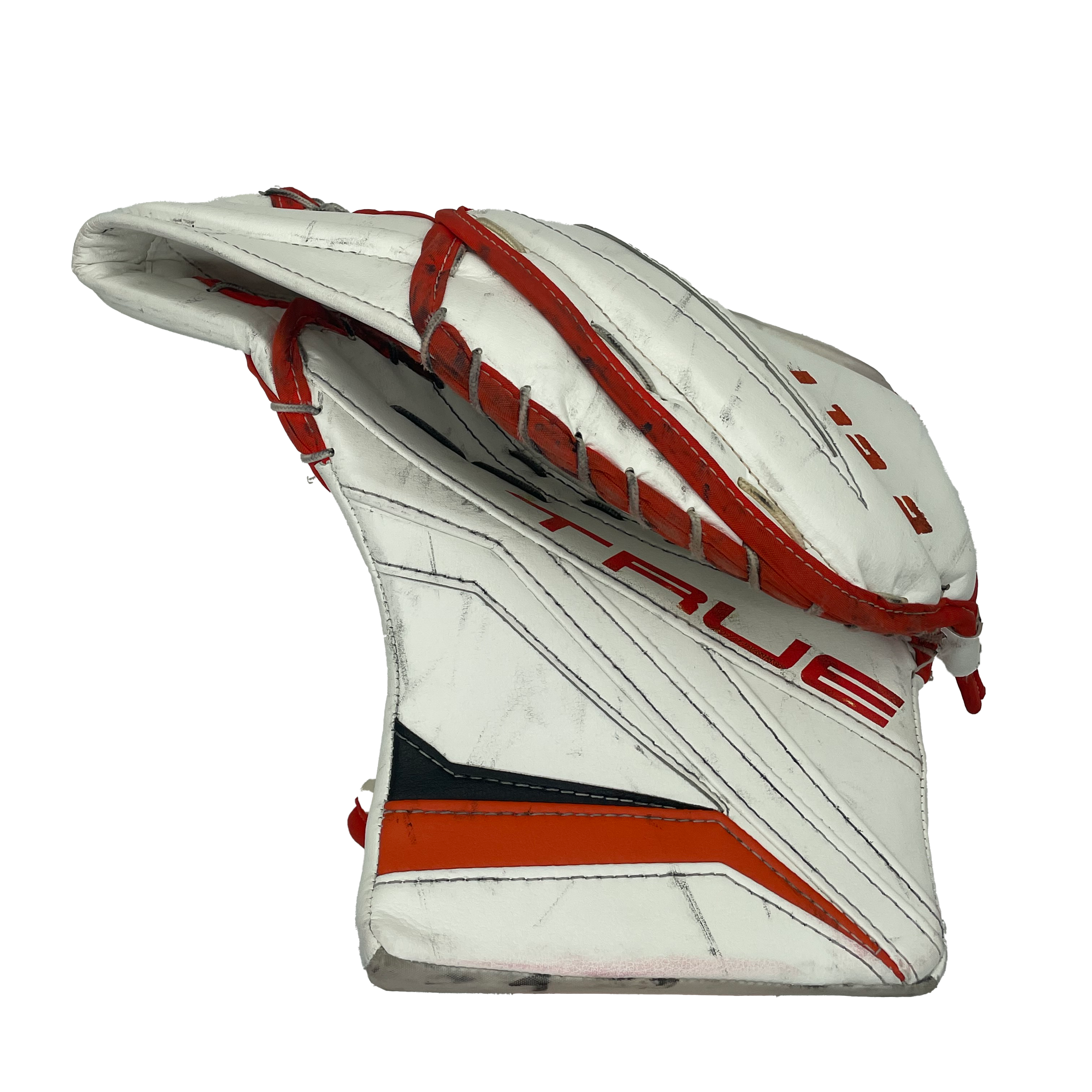 True L12.2 - Ballon de gardien de but Pro Stock d'occasion (blanc/orange)